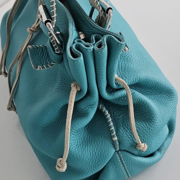 GORGEOUS PEBBLE LEATHER HANDBAG! - Picture 5 of 16